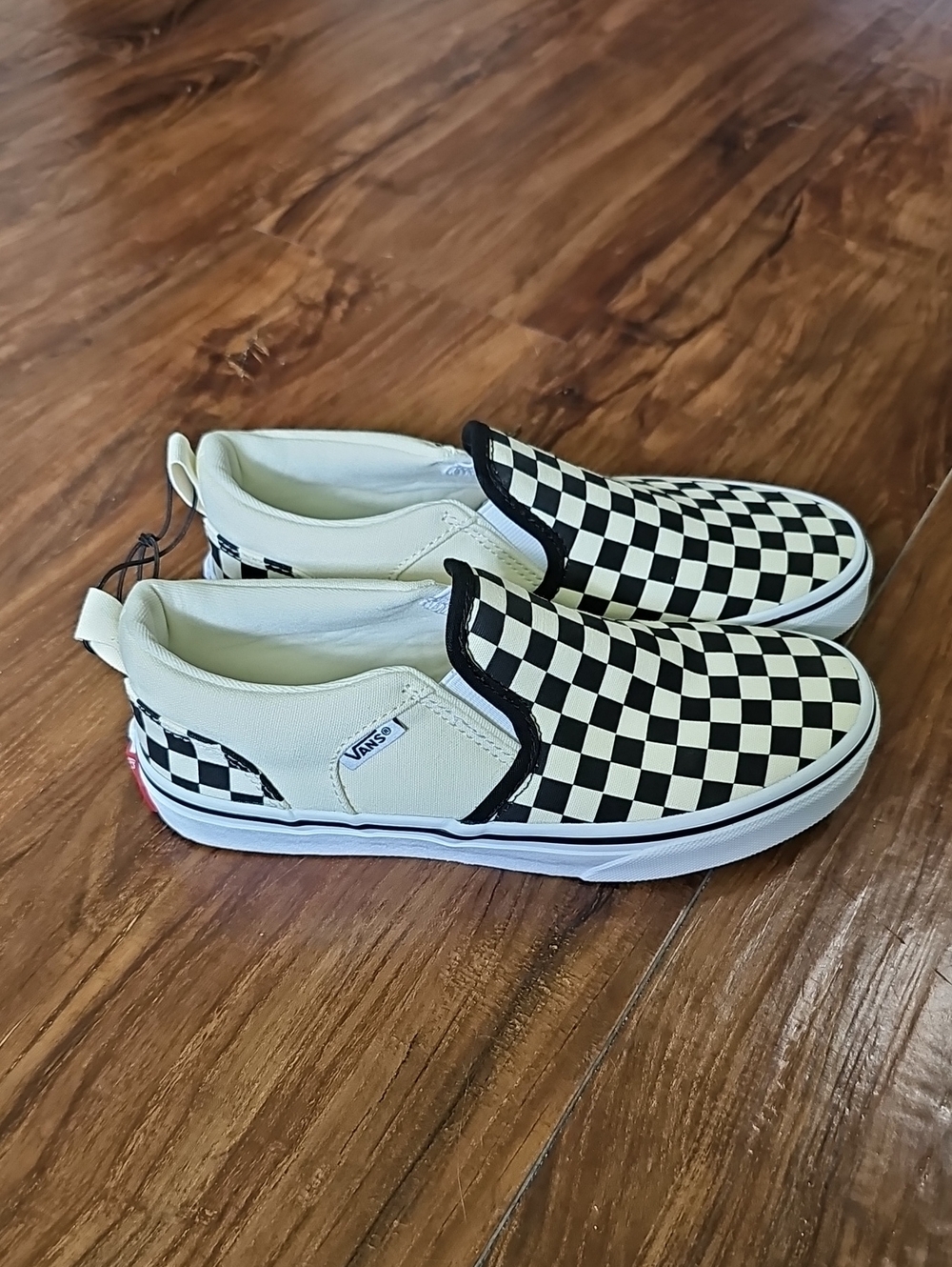 Vans Classic Slip-On Checkerboard Youth Shoes Size 4.5 *NWOT*